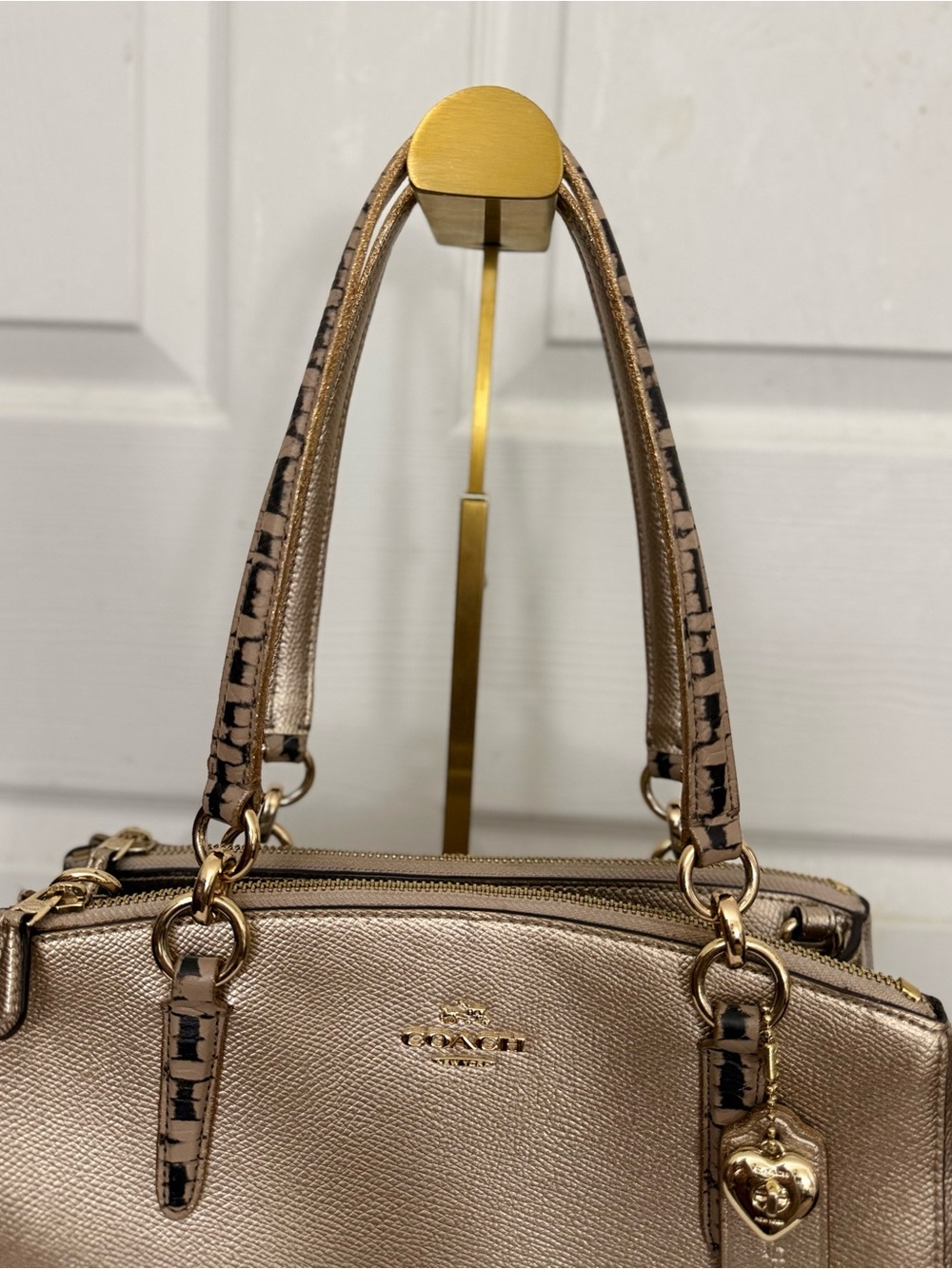 NWOT - Coach Mini Christie Carryall - Picture 13 of 16